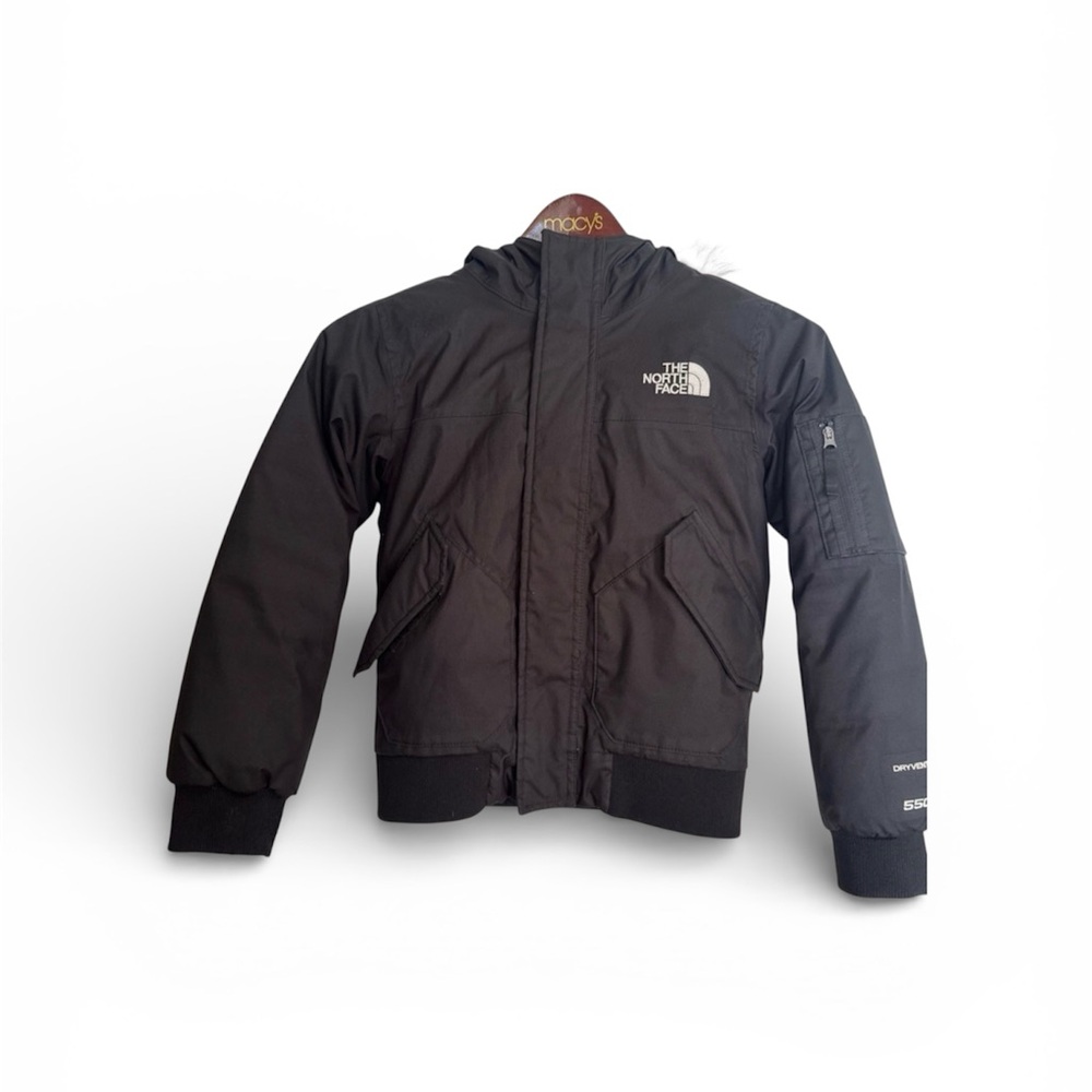 The North Face Kids Black Puffer Jacket Boys Small 7/8